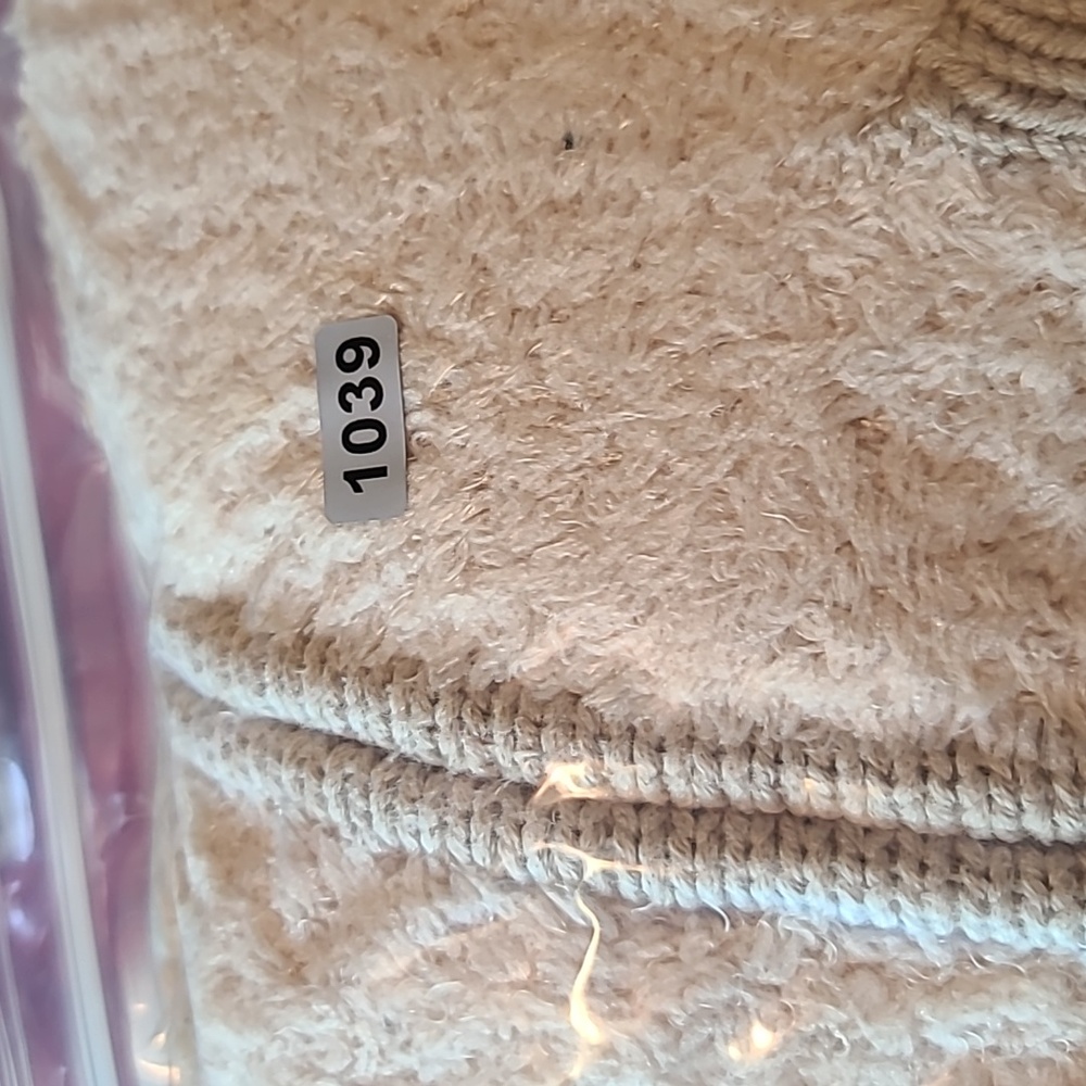 AERIE Sherpa Super Soft Pullover Sweater Quarter Zip Size Medium Women's - Picture 8 of 8